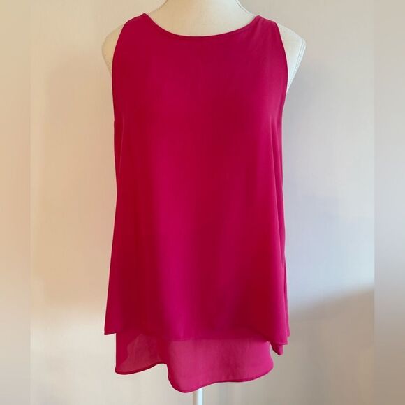Women's Pink Sleeveless Top - Picture 1 of 4